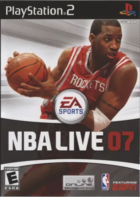 NBA Live 07 box cover front